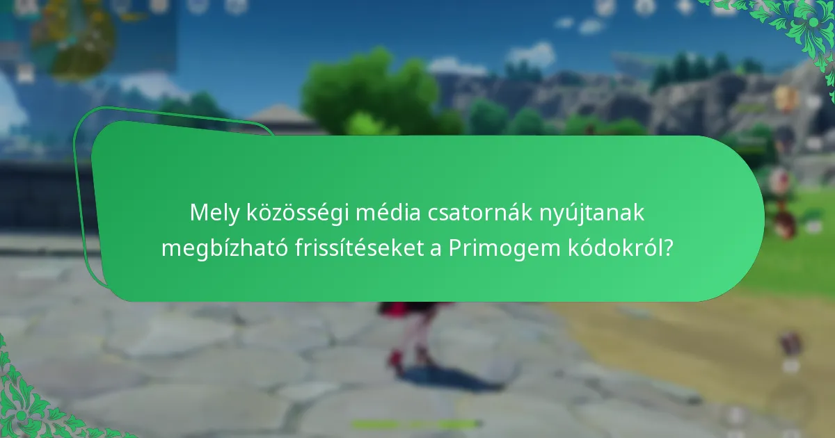 Mik a hivatalos bejelentések a Primogem kódokkal kapcsolatban?